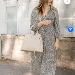 THE FAWN + MANDI NELSON SATCHEL DIAPER BAG